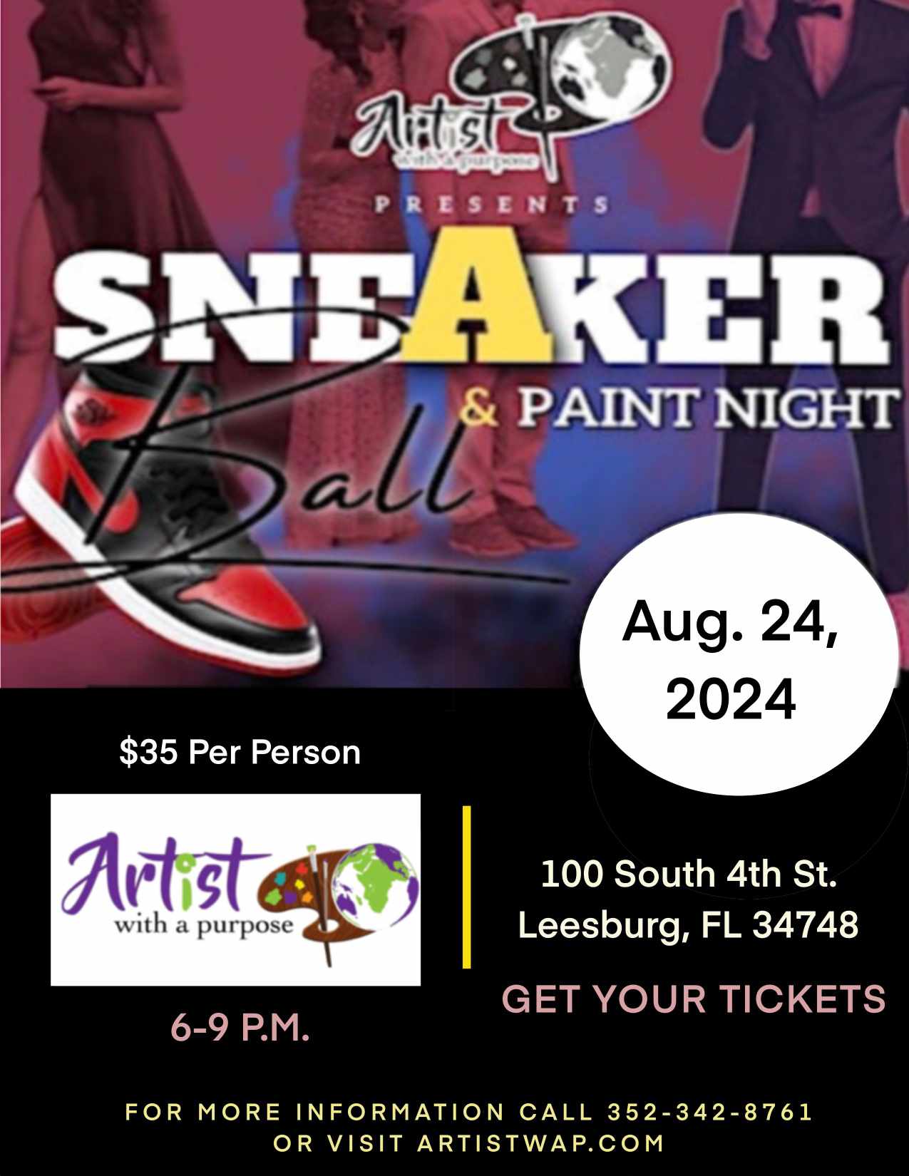 Sneaker Ball & Paint Night